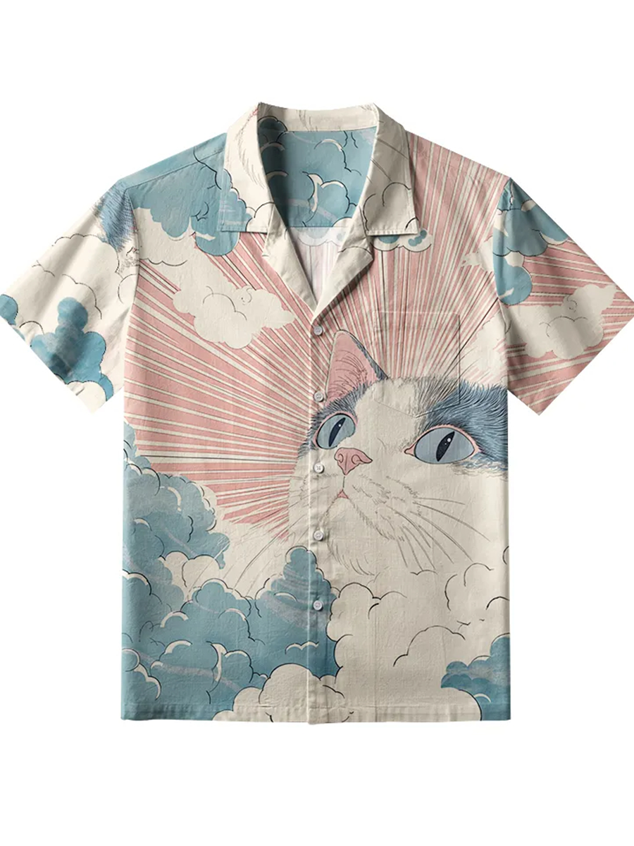 Men's The Radiant Cat Button Down Shirt