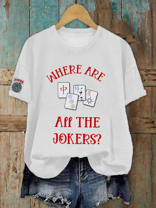 Women's Mahjong T-shirt