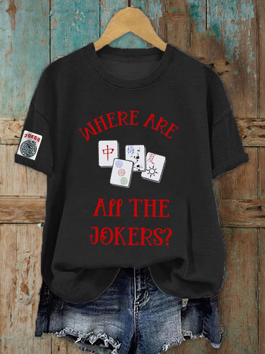 Women's Mahjong T-shirt