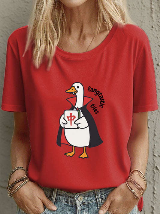 Women's Goose Mahjong T-Shirts