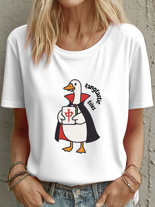 Women's Goose Mahjong T-Shirts