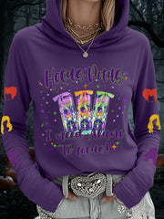 Women's Hocus Pocus I Need Alani To Focus Funny Halloween Casual Hoodie
